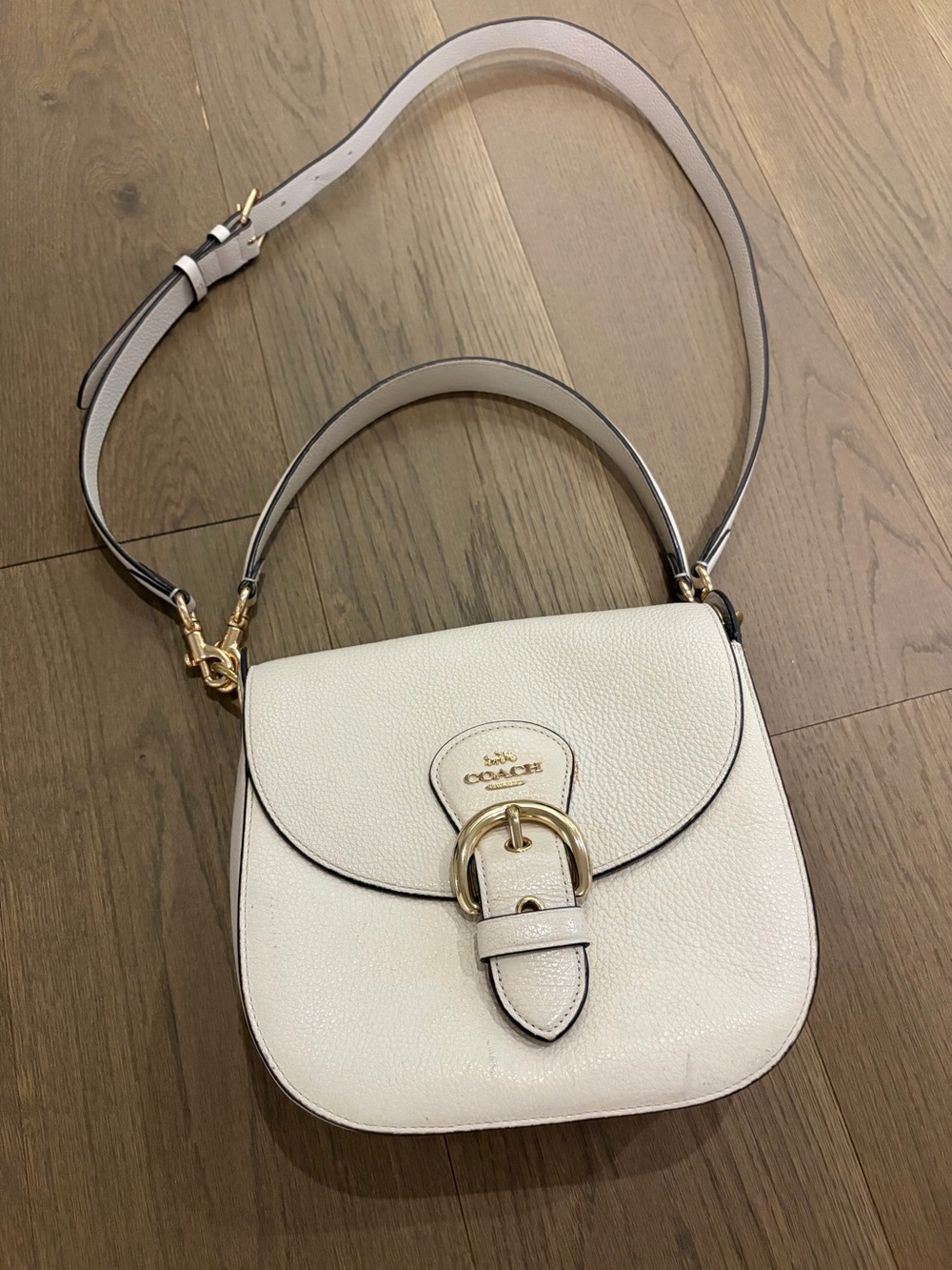 Coach Cream Kleo Shoulder Bag 23 crossbody